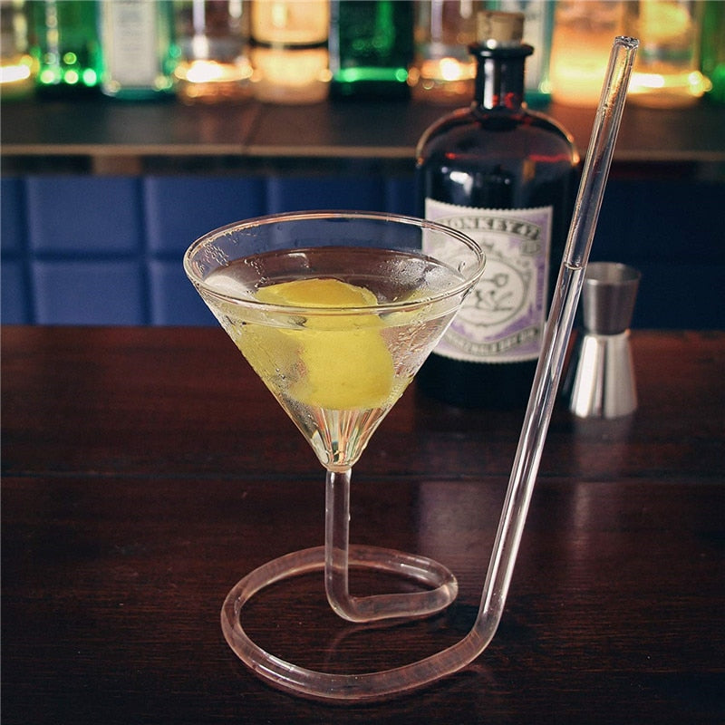 Spiraal Straw Cocktailglas