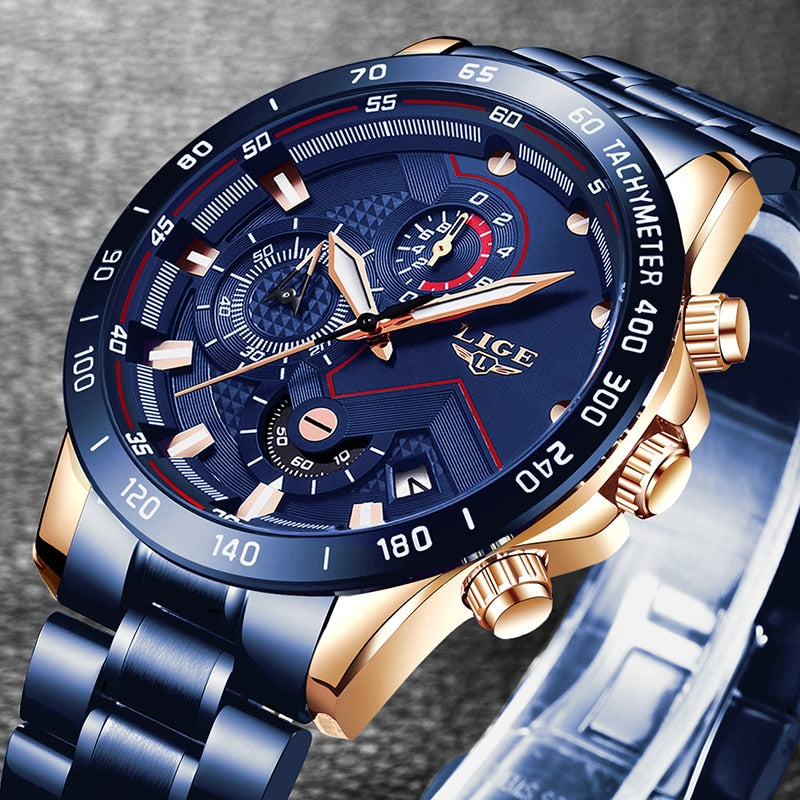 Heren Chronograaf Luxe Polshorloge