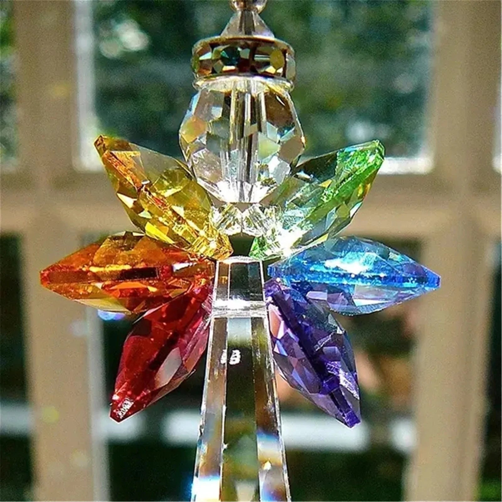 Kristallen regenboog engel - Chakra prisma