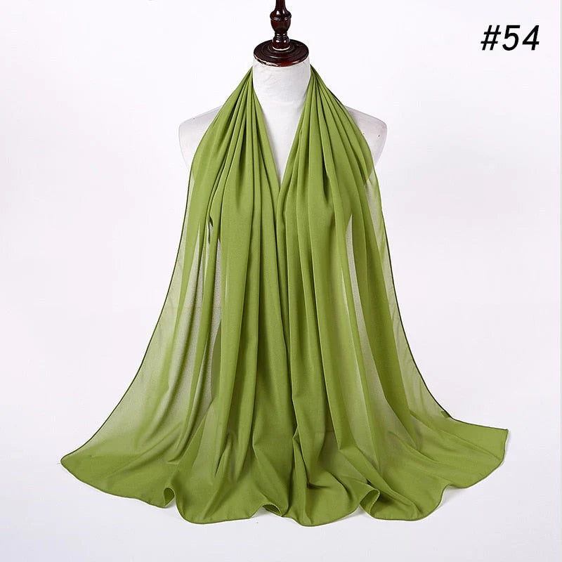 Chiffon Hijab Hoofdband