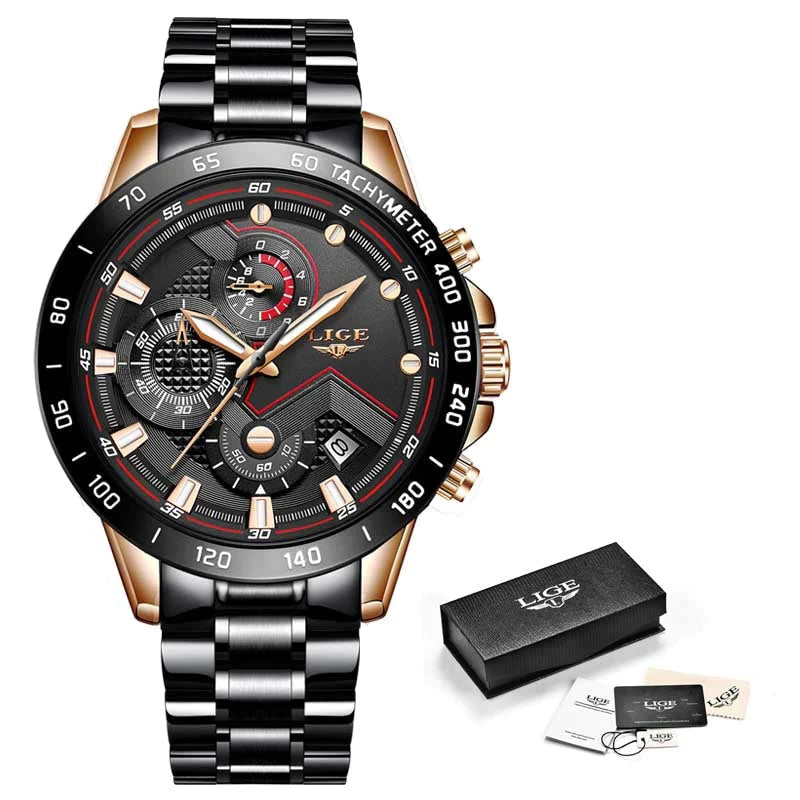 Heren Chronograaf Luxe Polshorloge