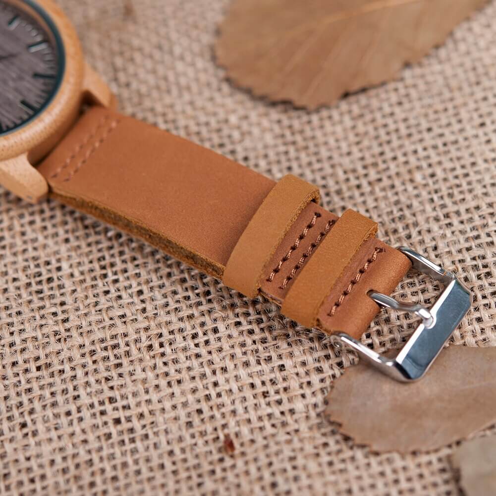 Houten horloge