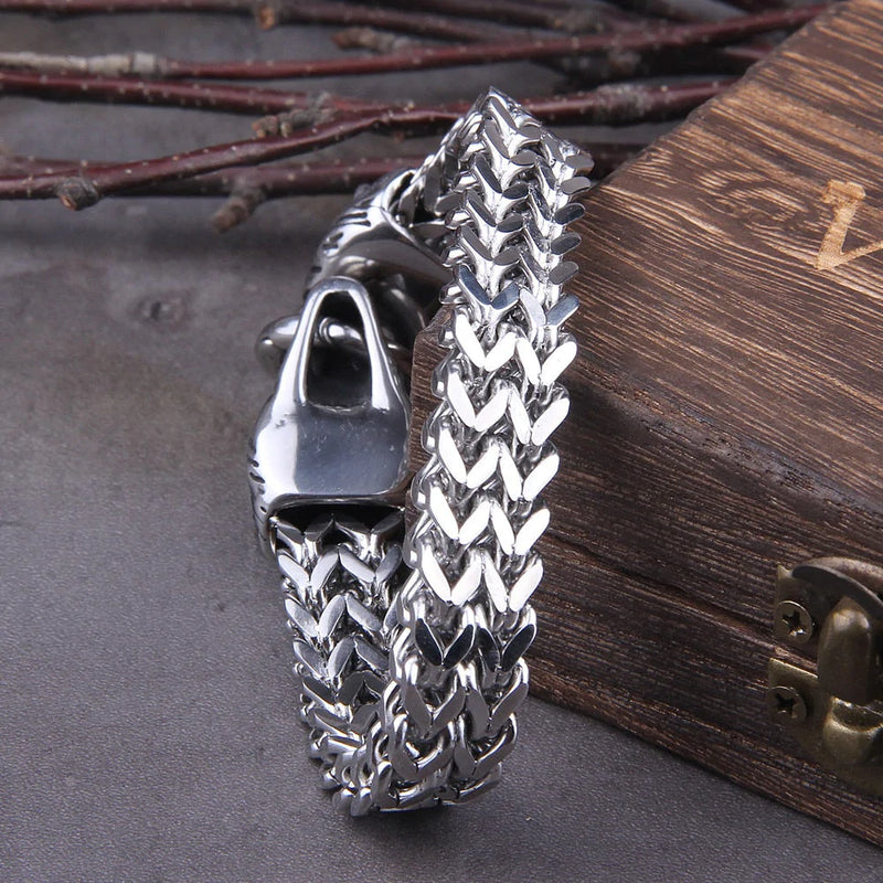 Fenrir Viking armband - (noordse mythologie)