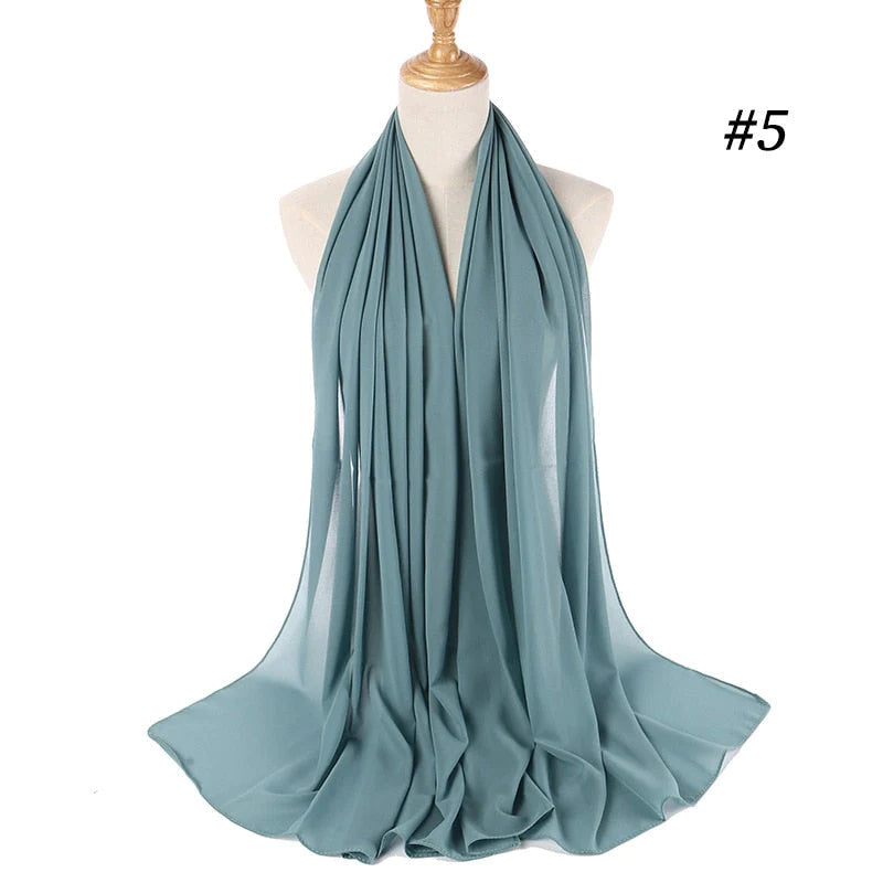 Chiffon Hijab Hoofdband