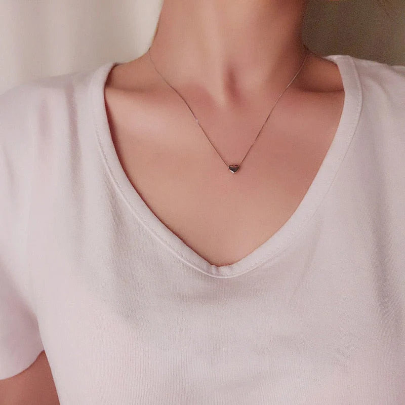 Minimalistische Liefdes Ketting