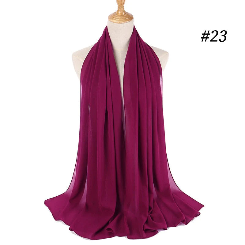 Chiffon Hijab Hoofdband