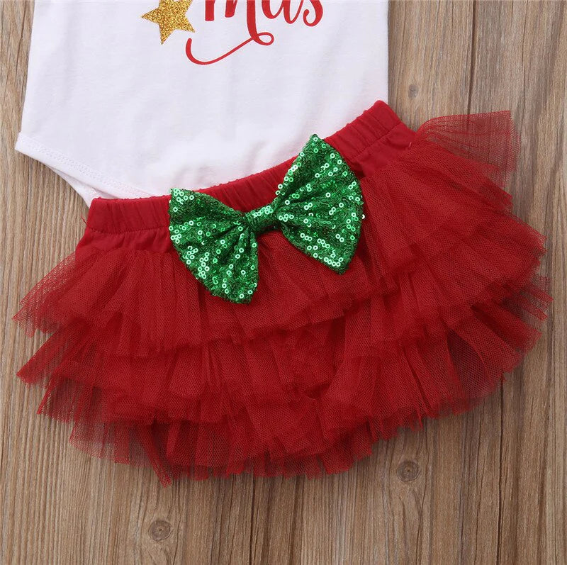 My First Christmas Baby Romper