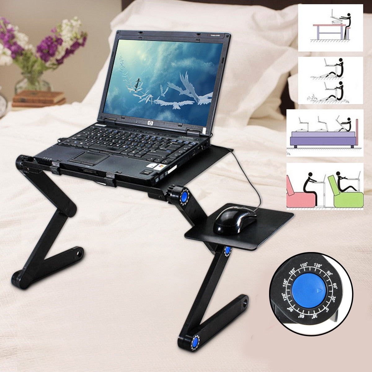 360° Opvouwbaar Laptop Bureau