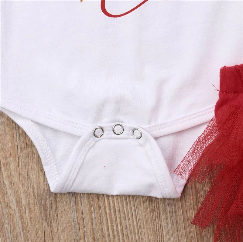 My First Christmas Baby Romper