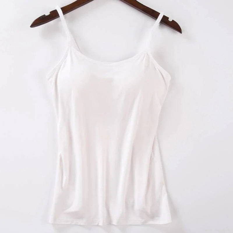 Dames Gevoerde Cami Tank Tops