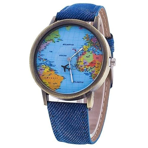Vintage Traveler's Leather Watch
