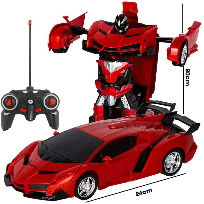 RC Transformer auto - Robot en auto in een!
