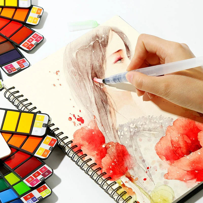 Aquarel Waterverf Schilderset