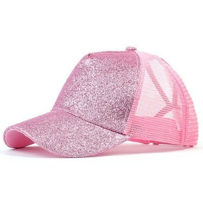 Rommelige Bun Baseball Cap