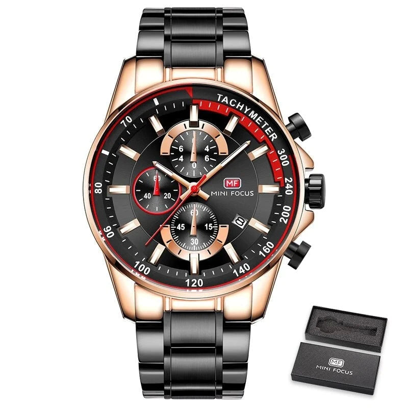 MINI FOCUS | Heren luxe Horloge