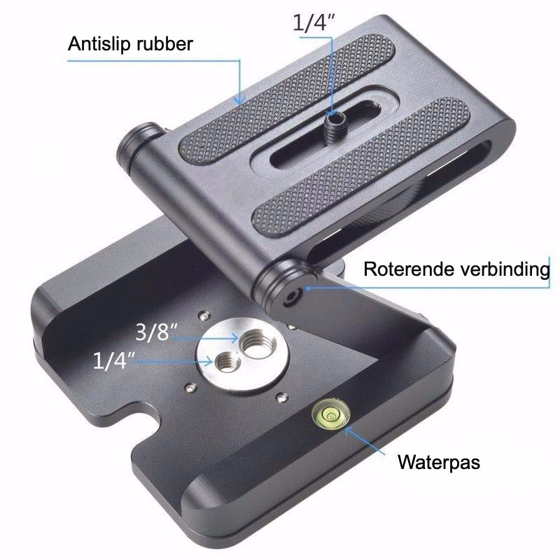 FlexTilt Statiefkop Universeel