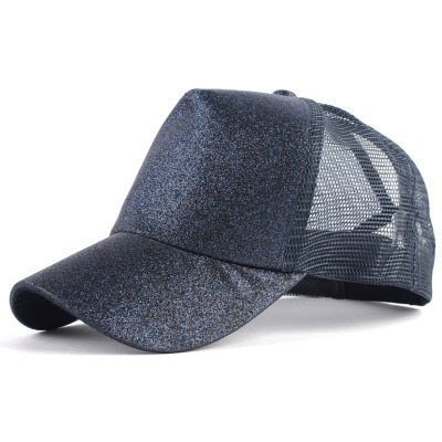 Rommelige Bun Baseball Cap