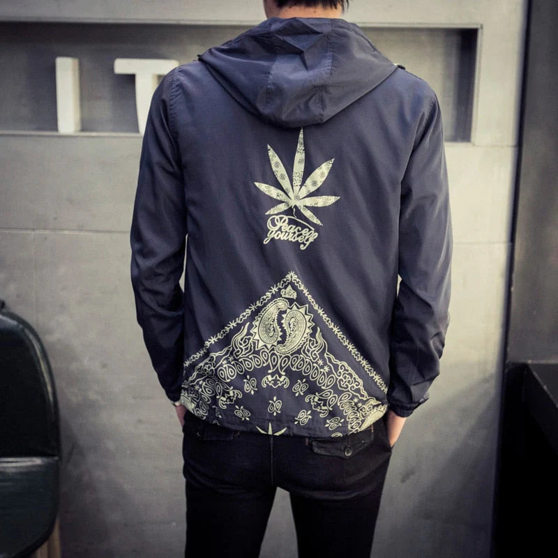 Hooded Windbreaker Jas