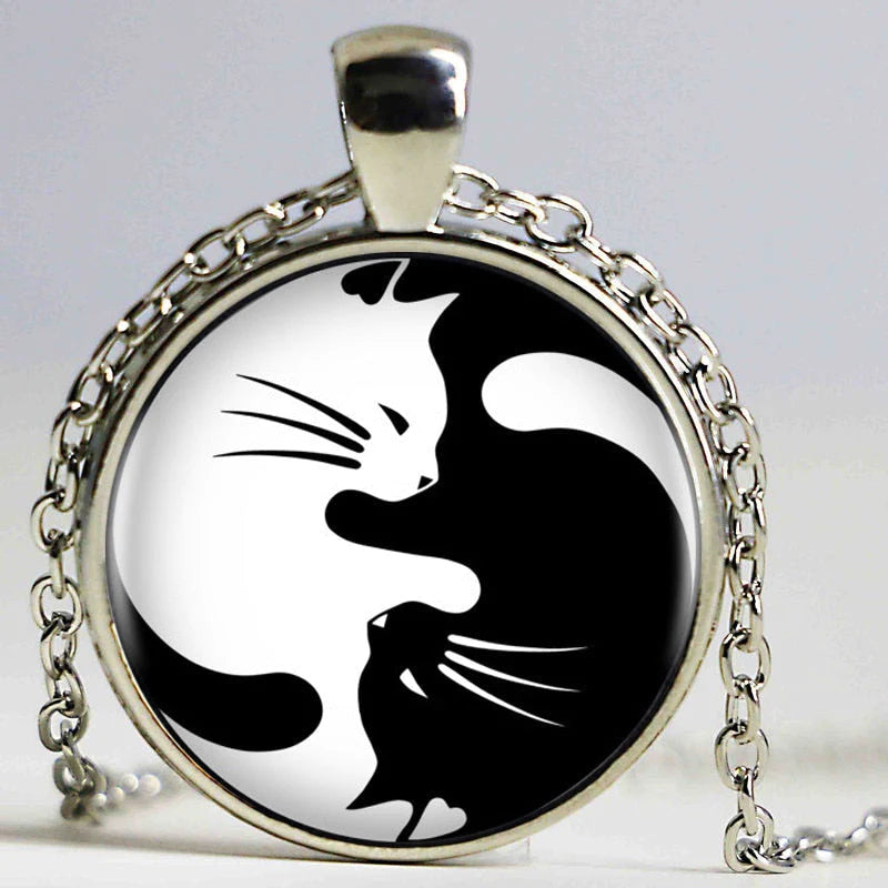 Kat Yingyang Ketting