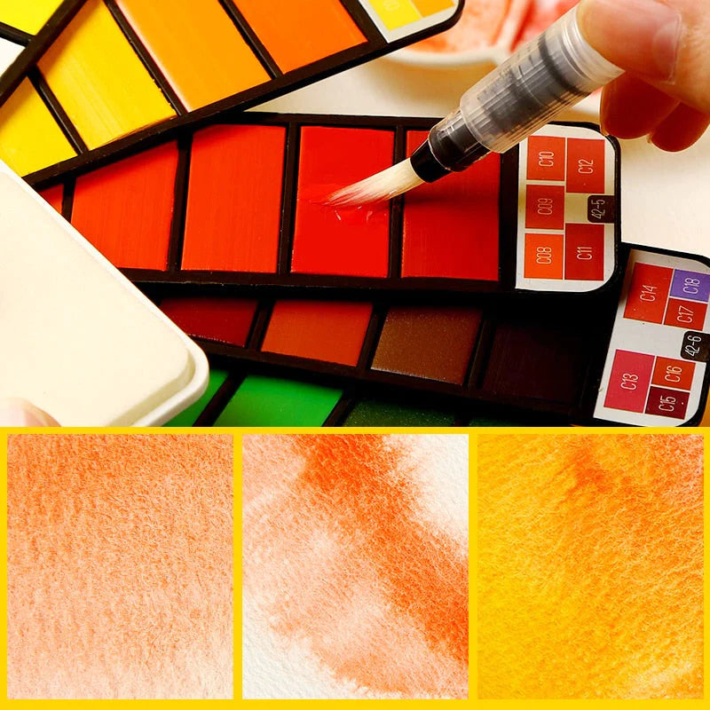 Aquarel Waterverf Schilderset