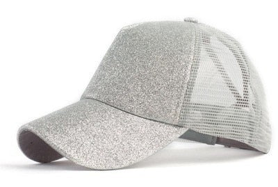 Rommelige Bun Baseball Cap