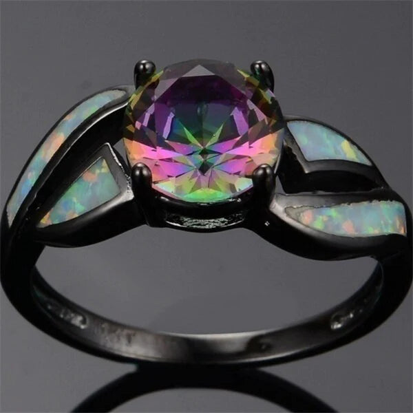 Fire Opal Ring