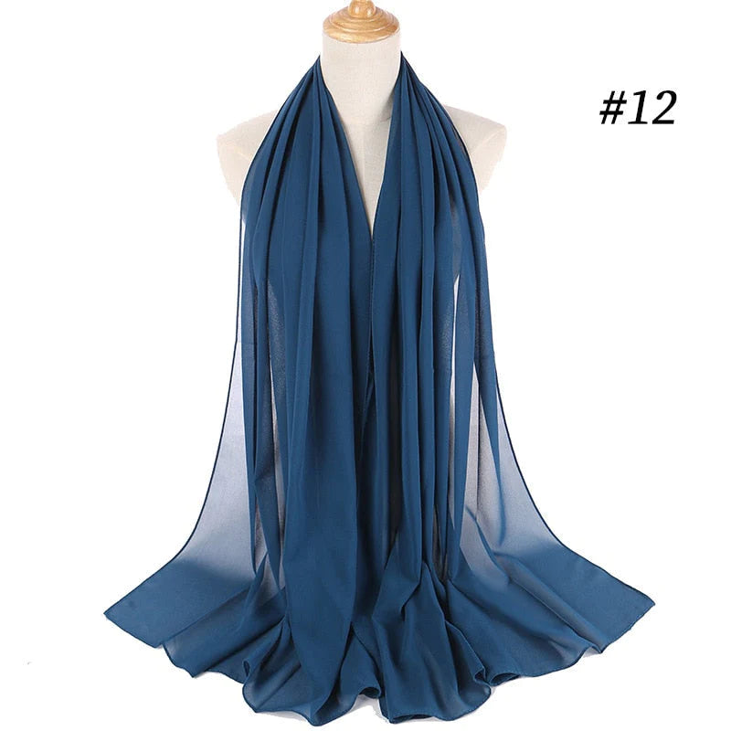Chiffon Hijab Hoofdband