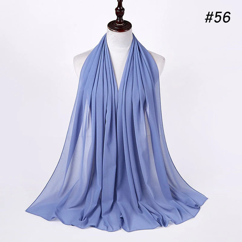 Chiffon Hijab Hoofdband