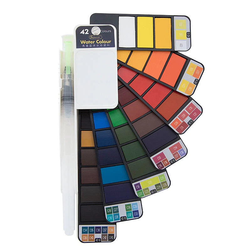 Aquarel Waterverf Schilderset