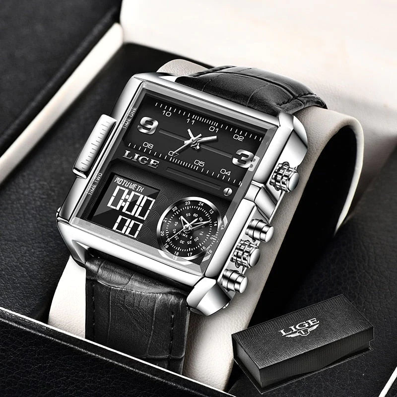 Militair Digitaal Herenhorloge