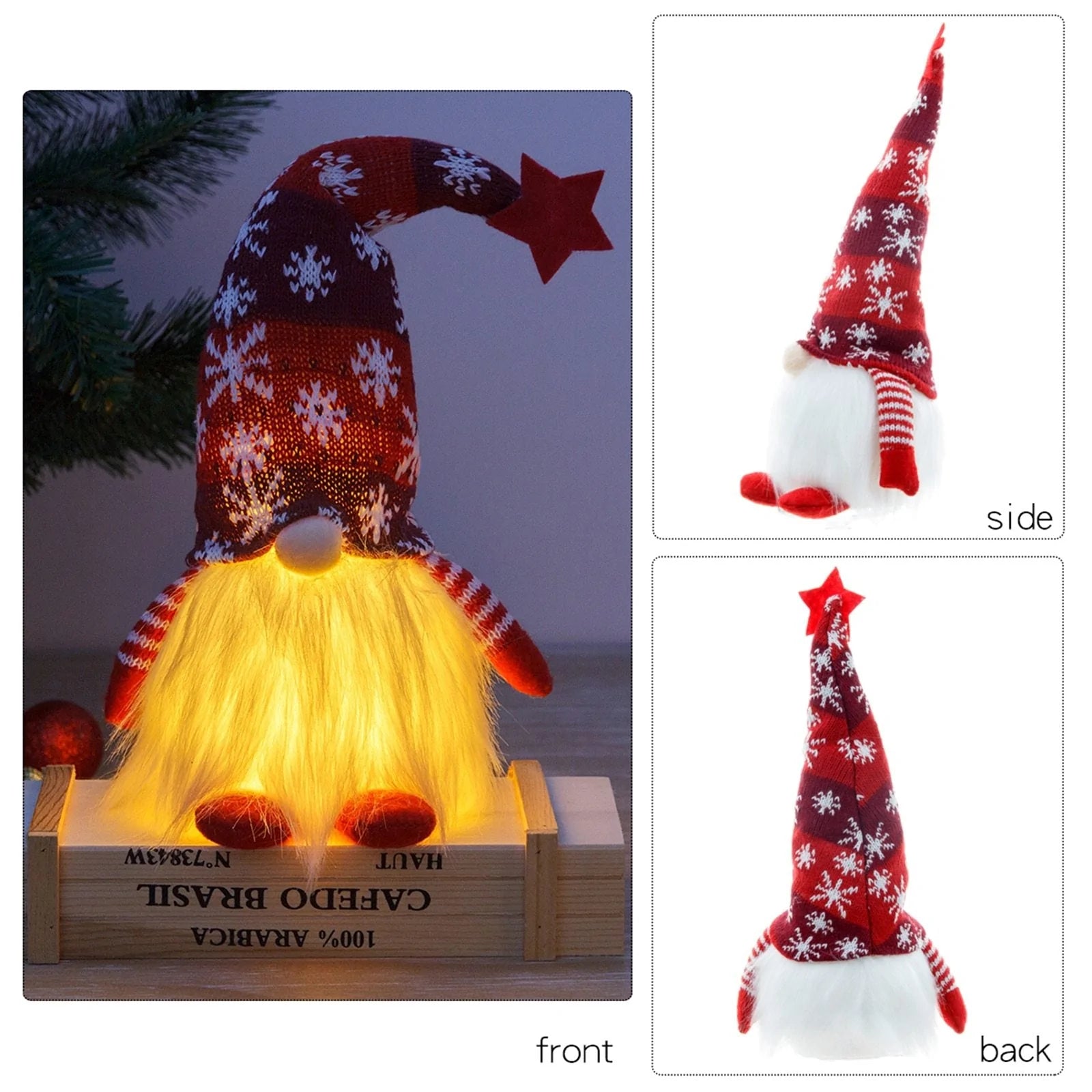 Lighted Kerst Kabouter