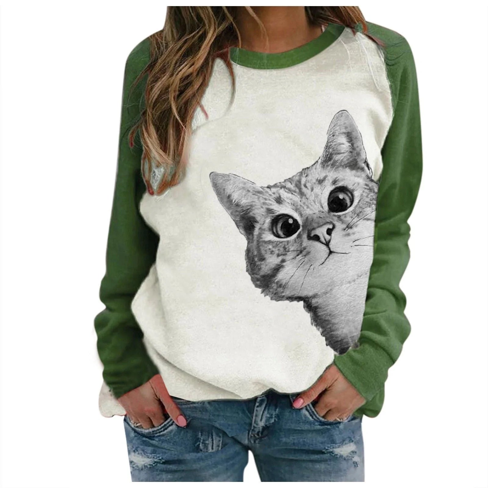 Vrouwen Bedrukt Sweatshirt