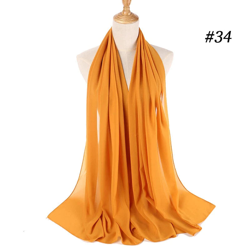 Chiffon Hijab Hoofdband