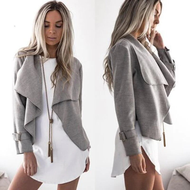 Asymmetrische Kraag Vest