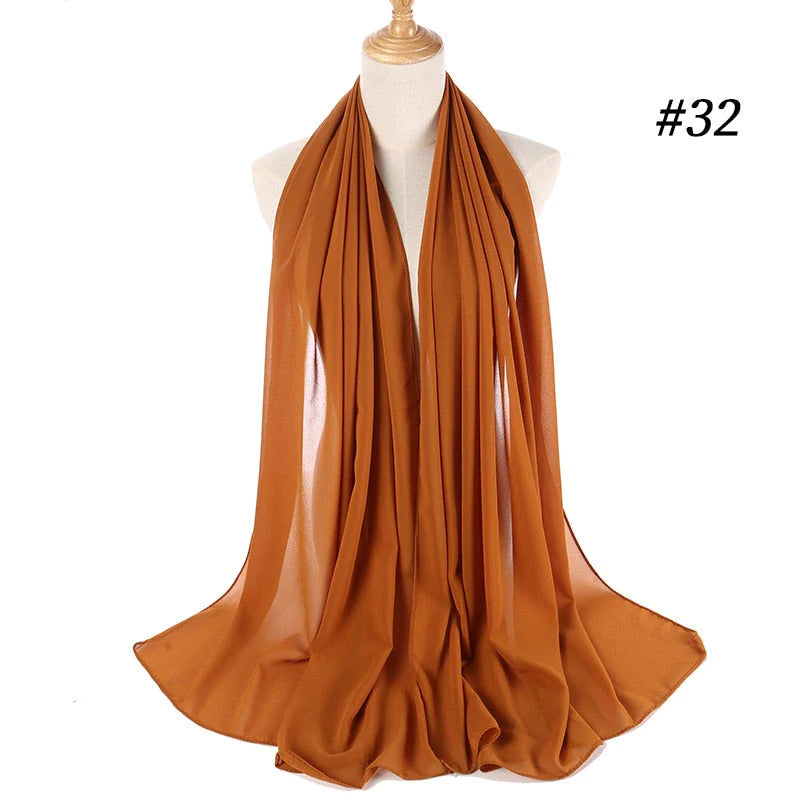 Chiffon Hijab Hoofdband