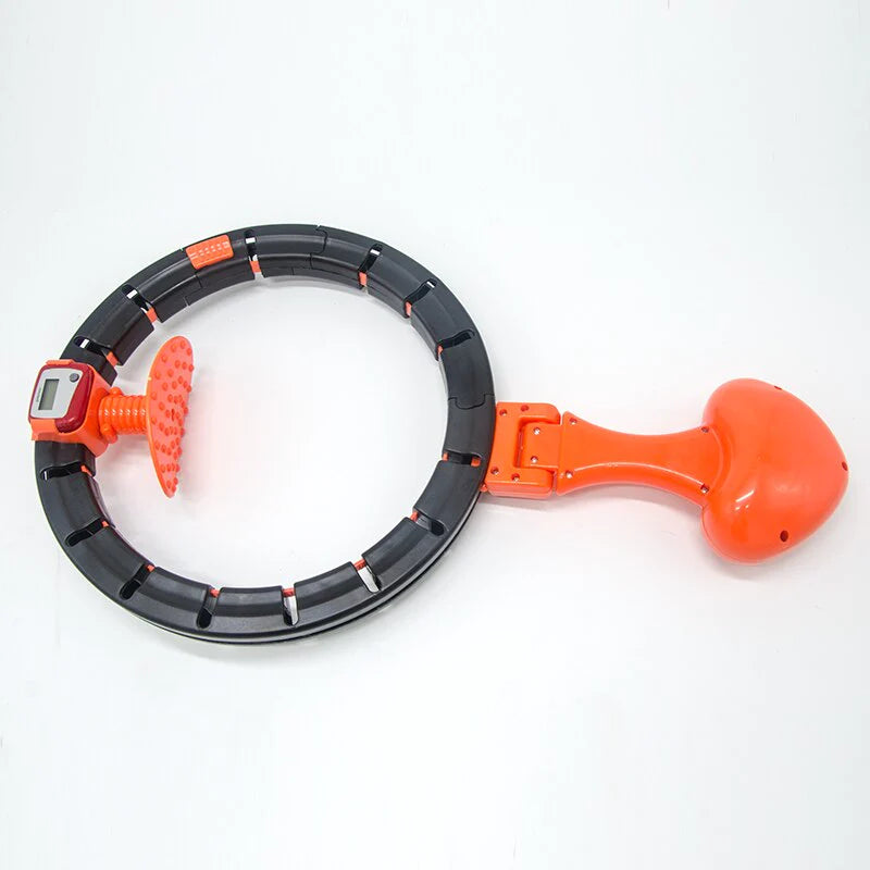 Exercising Hoola Hoop