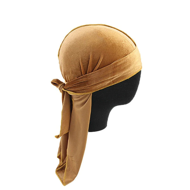 Ademende Fluwelen Durag
