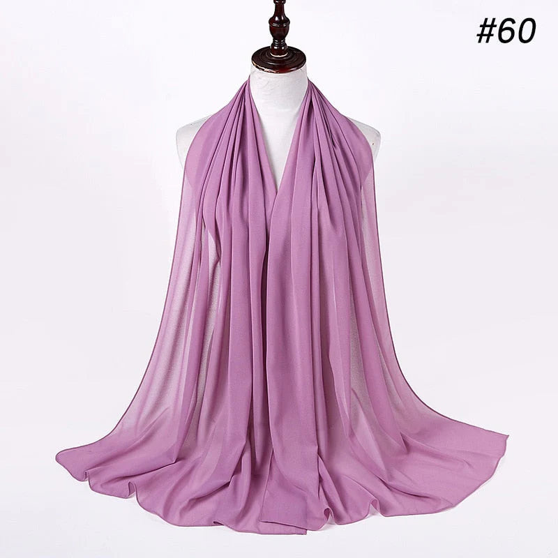 Chiffon Hijab Hoofdband