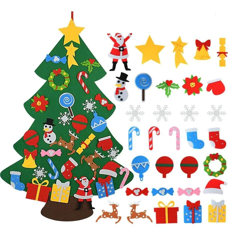 Vilten kerstboom (beste cadeau voor kinderen)