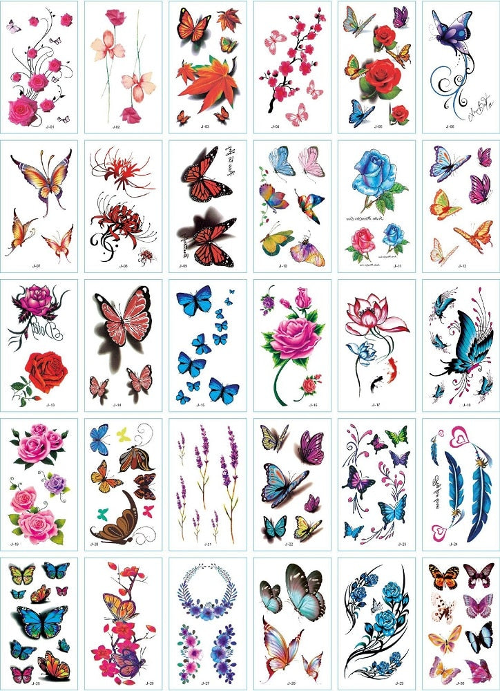 3D Tatoeage Stickers