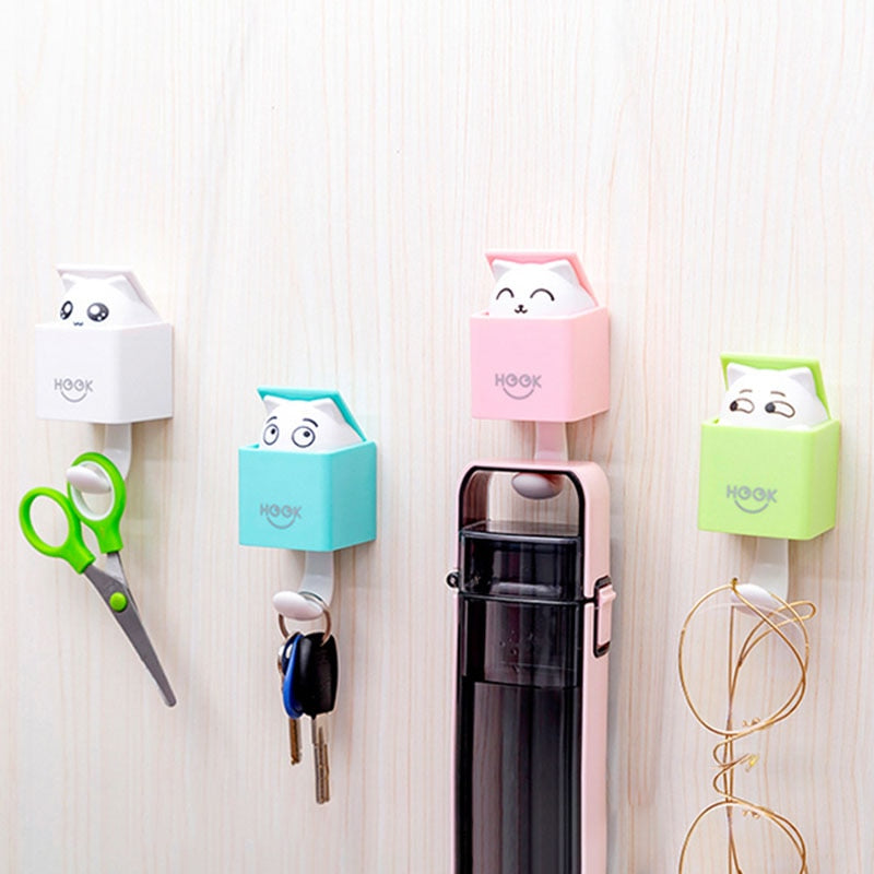 Peeking Cat Wall Hangende Haak