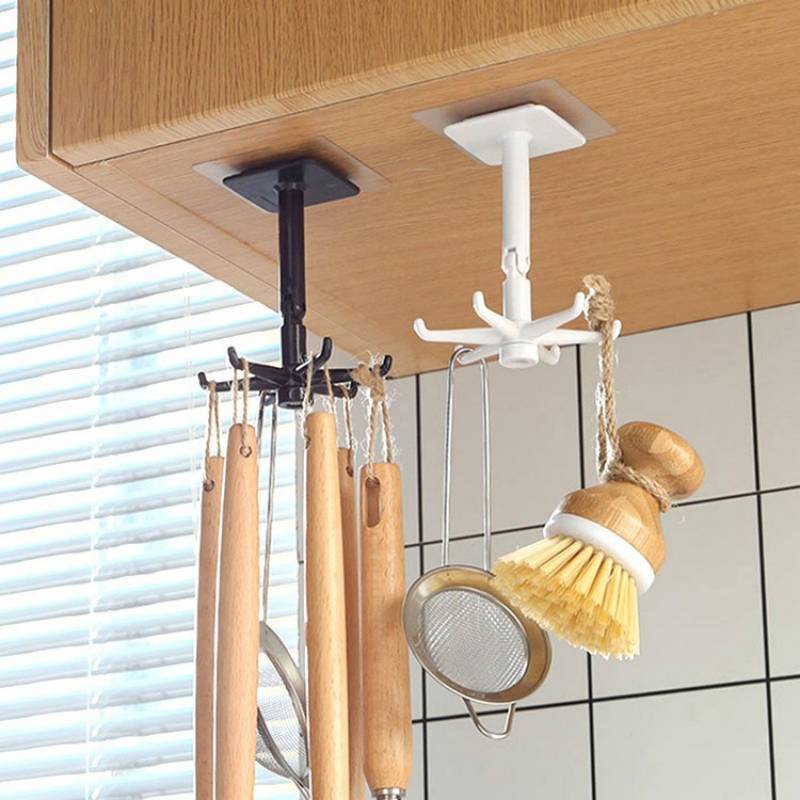 Draaibare keukenhaak