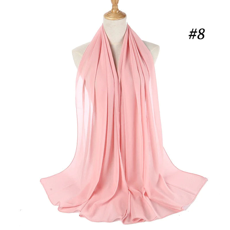 Chiffon Hijab Hoofdband