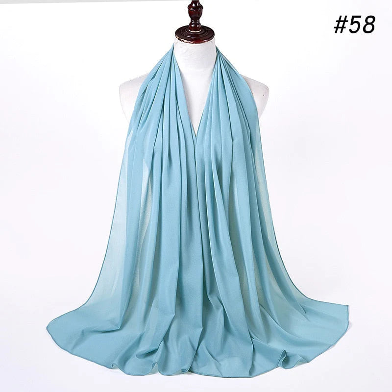 Chiffon Hijab Hoofdband