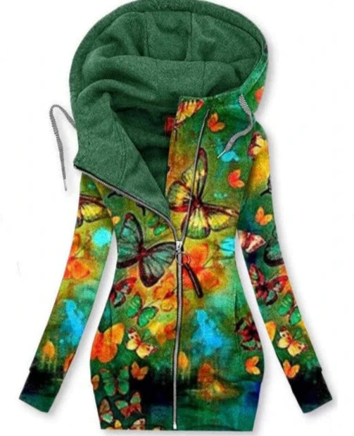 Women's Vlinder Kunst Vest Sweatshirt