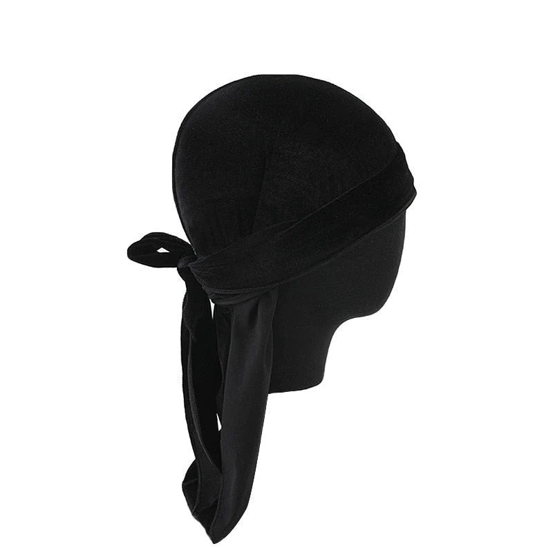 Ademende Fluwelen Durag