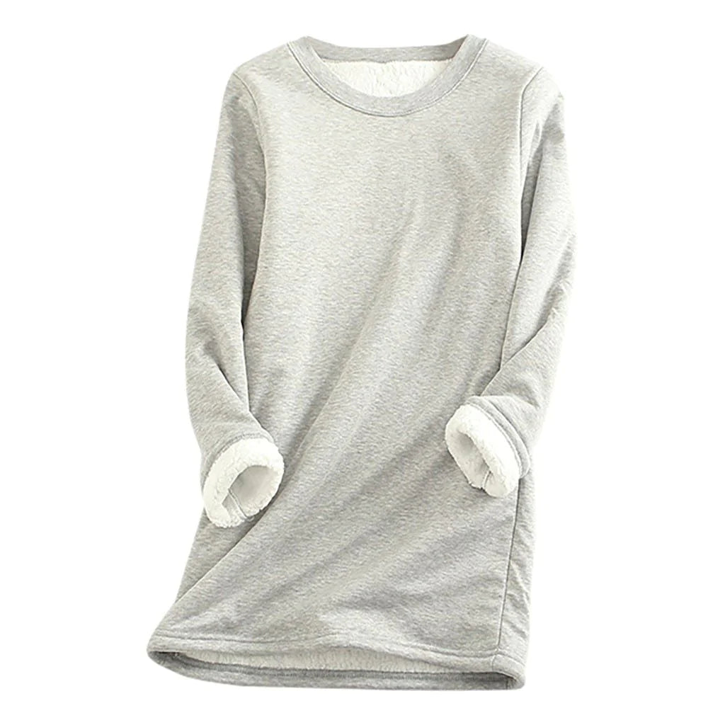 Dames Warme Fleece Truien