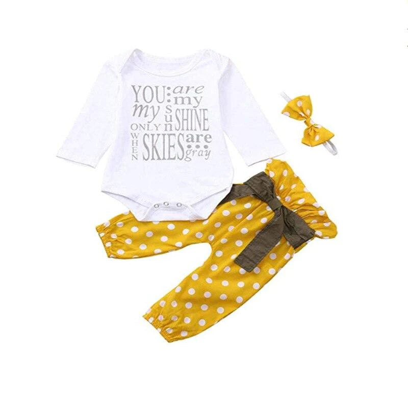 You Are My Sunshine Baby Rompertje Set