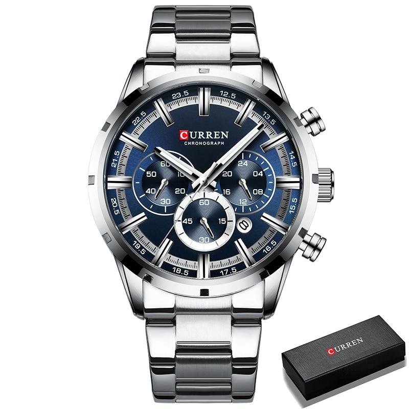 Curren Business Chronograafhorloge