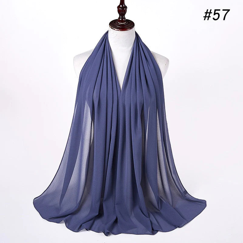 Chiffon Hijab Hoofdband